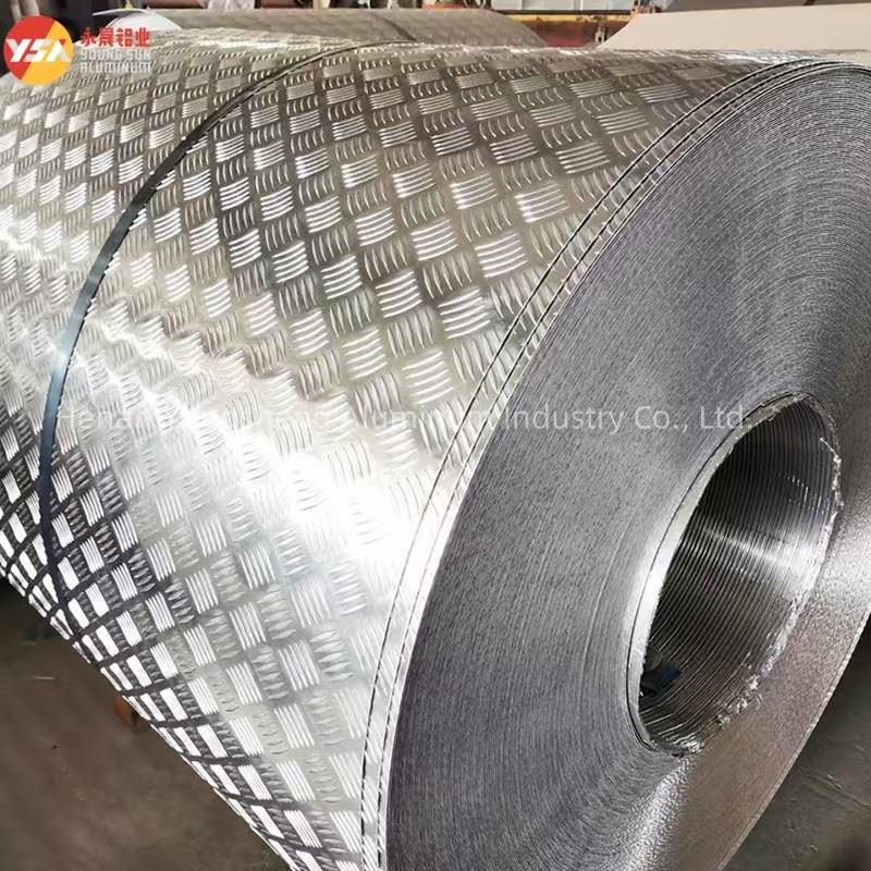 5052 H32 Placă din aluminiu cu carouri anti-alunecare